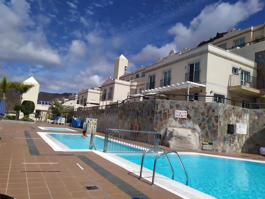 Moderno Residencial Puerto Rico Sol Mar Y Piscina Apartment Ngoại thất bức ảnh
